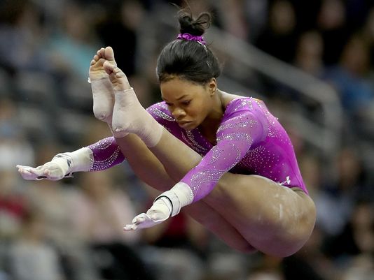 Gabby Douglas Wins American Cup Proves Her Push For Olympics Is Real